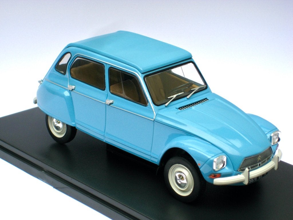 Citroen Dyane 1970 Auto Vintage Italië 1:24, Ophalen of Verzenden, Nieuw, Auto, Overige merken