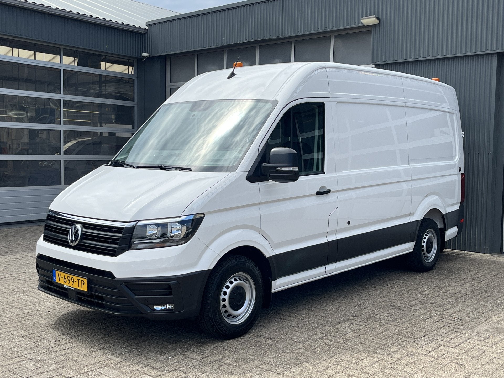 Volkswagen Crafter 35 2.0 TDI L3H3 Werkplaats inrichting Kas, Stof, Gebruikt, 4 cilinders, Volkswagen
