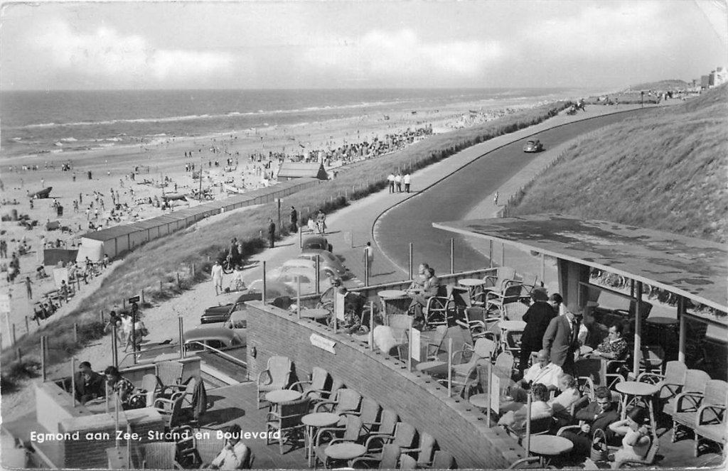 378-316-029 Egmond aan Zee Strand en Boulevard, Verzenden, Voor 1920, Noord-Holland
