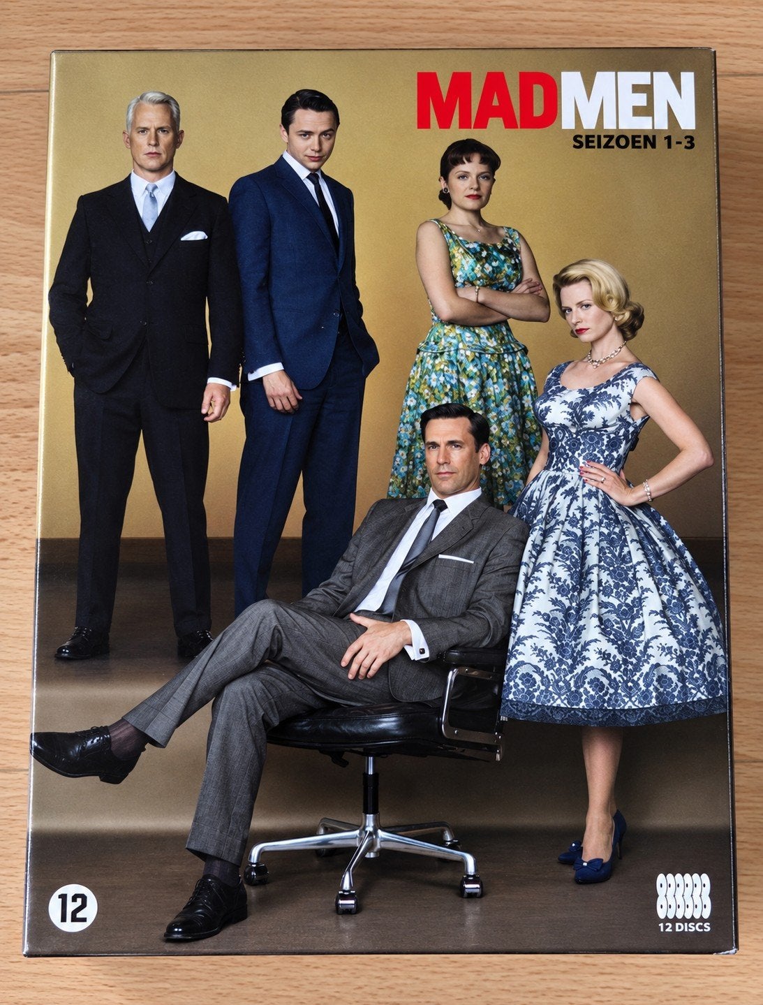 Mad Men - Seizoen 1 2 & 3, Vanaf 12 jaar, Ophalen of Verzenden, Zo goed als nieuw