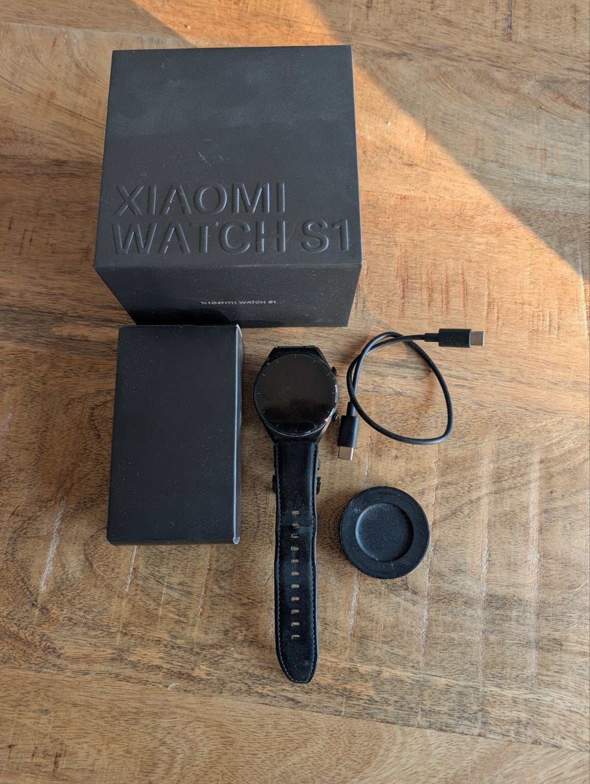 Xiaomi Watch S1 - Zwart, Zo goed als nieuw, Ophalen, Xiaomi, Zwart, Zo goed als nieuw
