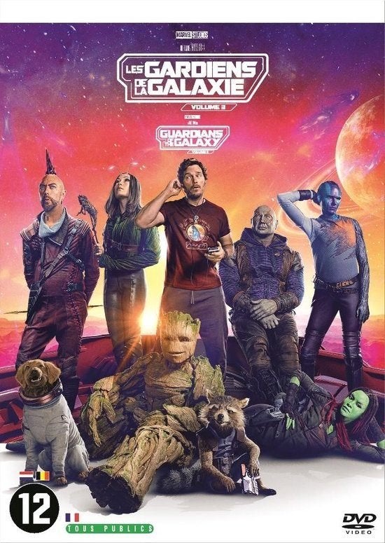 Guardians Of The Galaxy 3 (DVD) Nieuw, Alle leeftijden, Verzenden, Nieuw in verpakking, Fantasy