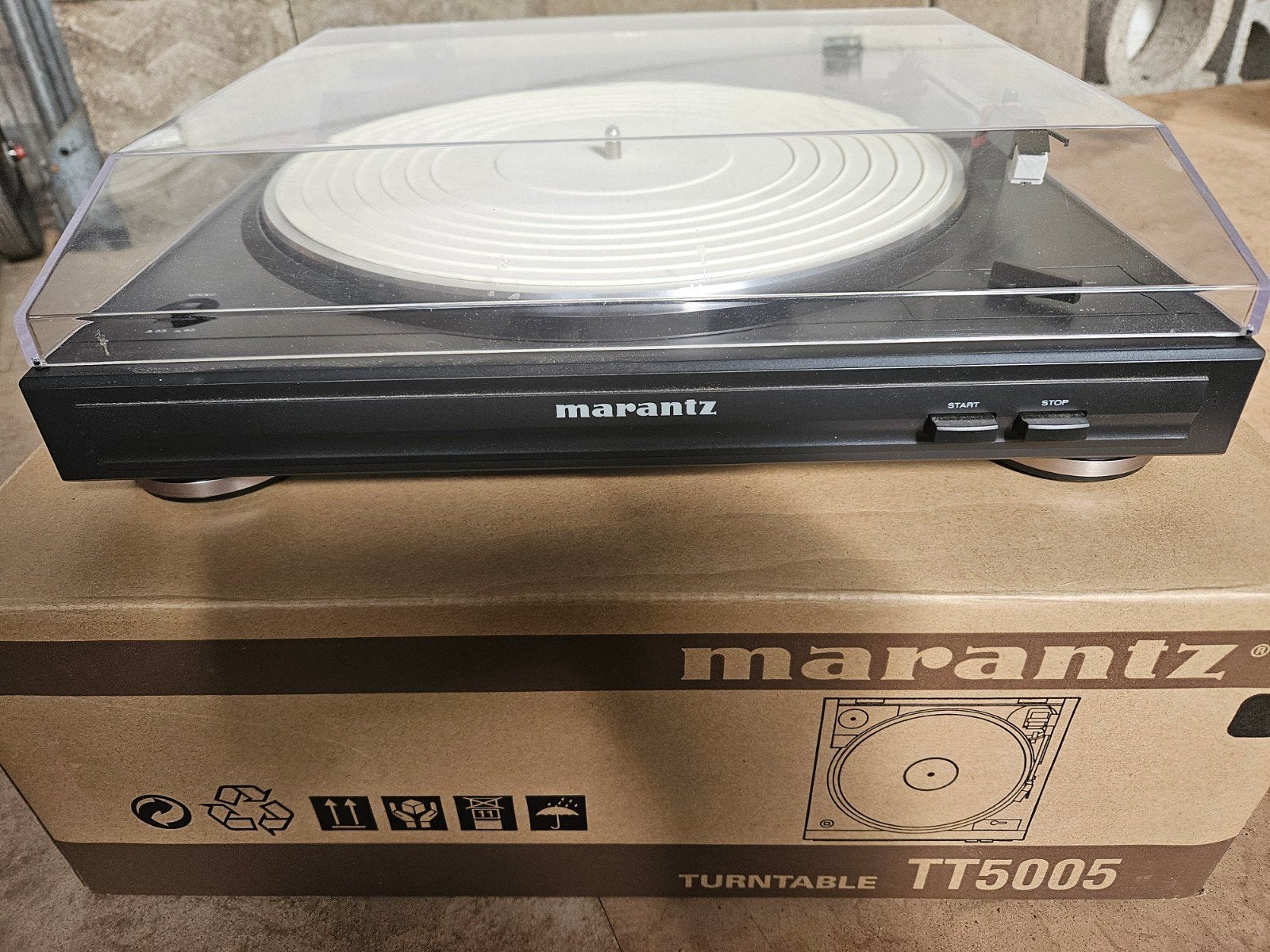 Marantz platenspeler TT5005, Ophalen of Verzenden, Zo goed als nieuw, Platenspeler, Overige merken