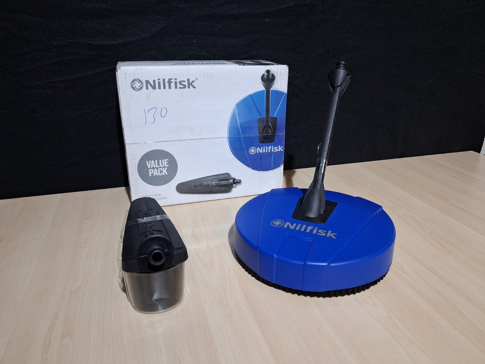Nilfisk Value Pack – compleet nieuw in doos, Tuin en Terras, Ophalen, Nieuw, Met regelbare waterdruk, Elektrisch