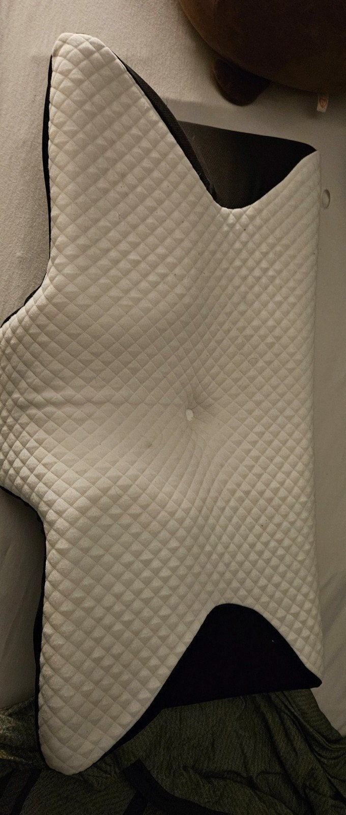 SOMNURA Orthopedisch Ergonomisch Kussen, Ophalen, Eenpersoons, Wit, Zo goed als nieuw