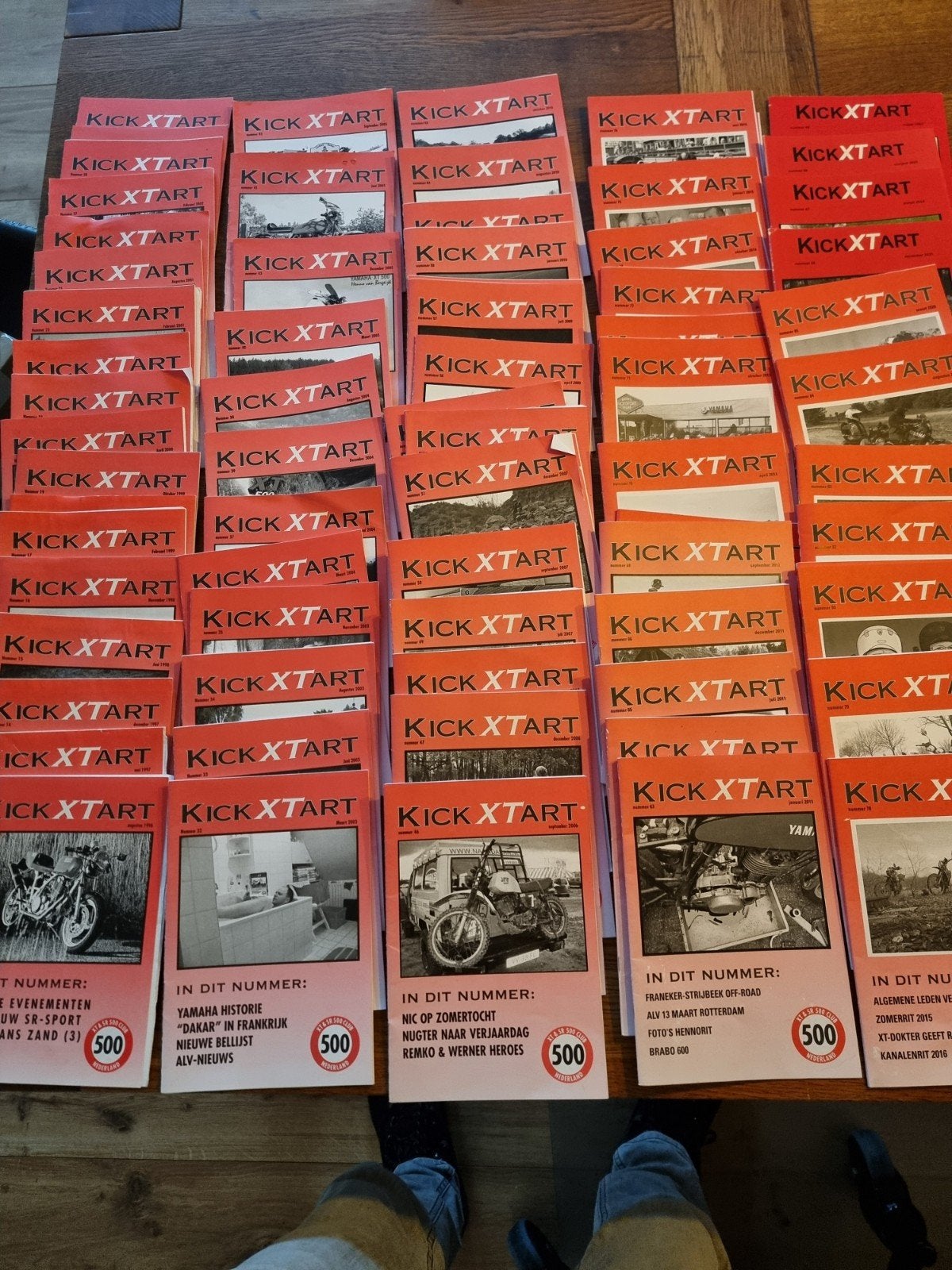 XT & SR 500 Club Kickxtart - clubblad, Motoren, Ophalen of Verzenden, Gebruikt
