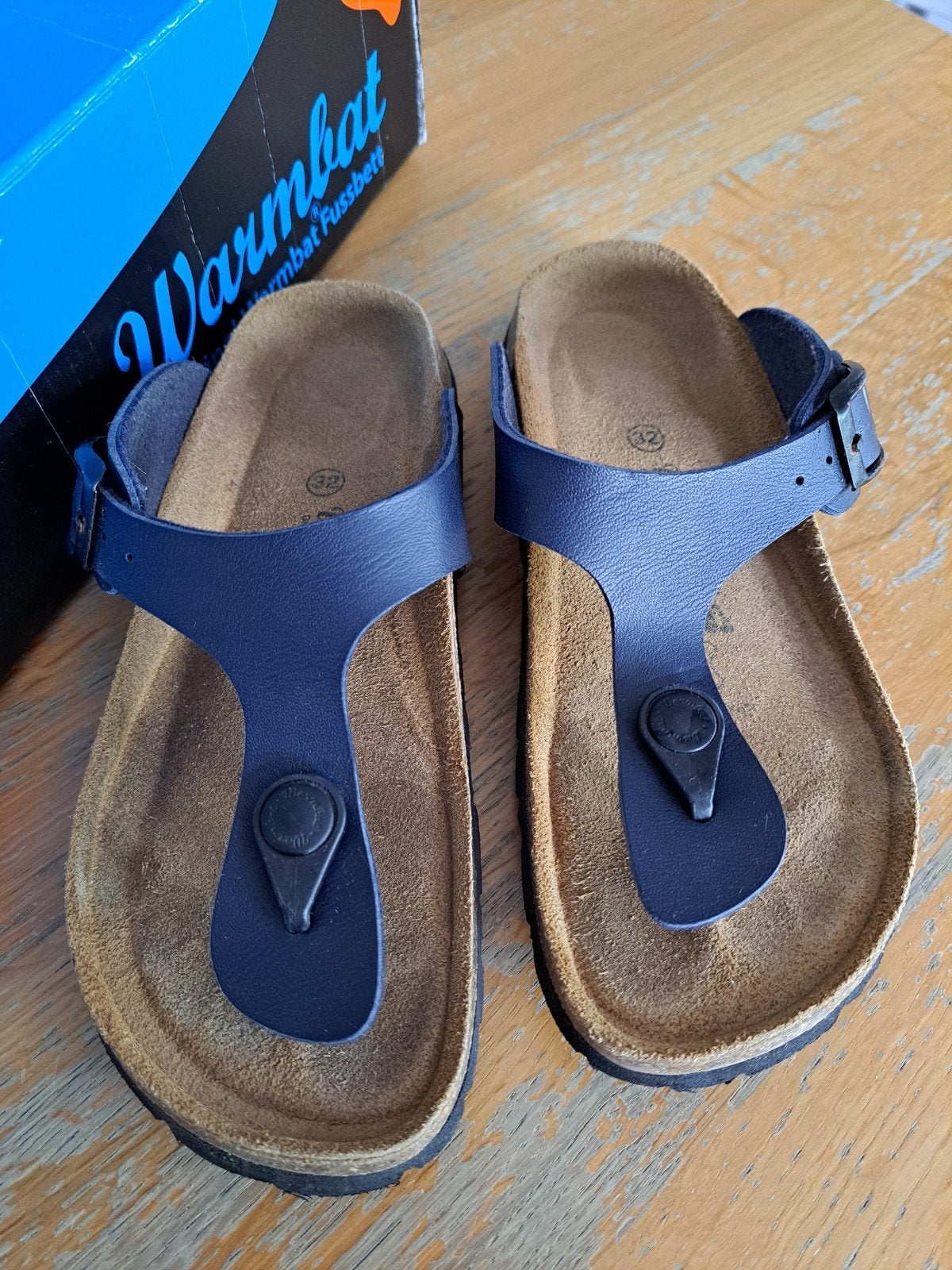 Warmbat slippers maat 32, Ophalen, Gebruikt, Overige typen, Jongen of Meisje