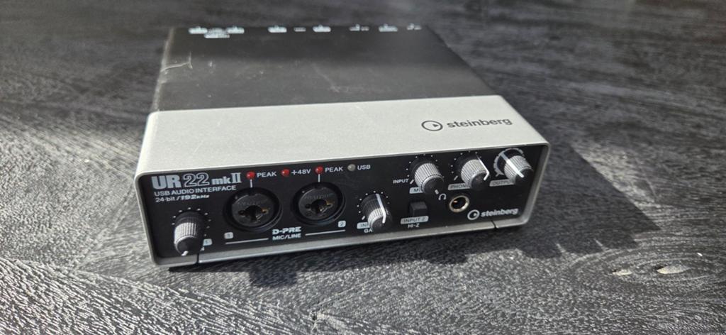 Steinberg UR22 mkII USB Audio Interface, Ophalen of Verzenden, Gebruikt