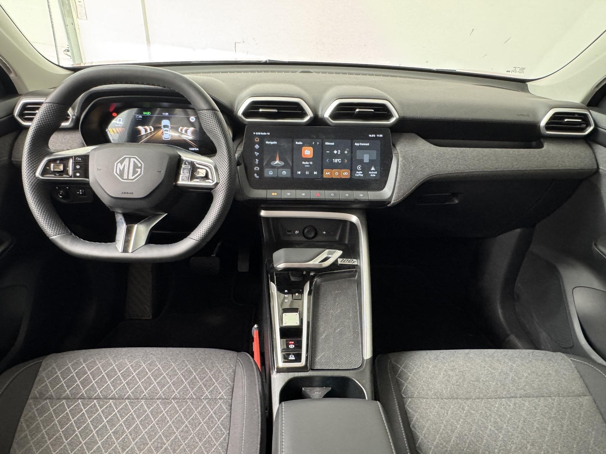 MG MG ZS Hybrid+ 1.5 Hybrid+ Comfort | Navigatie | Achteruit, Stof, 4 cilinders, ZS, Origineel Nederlands