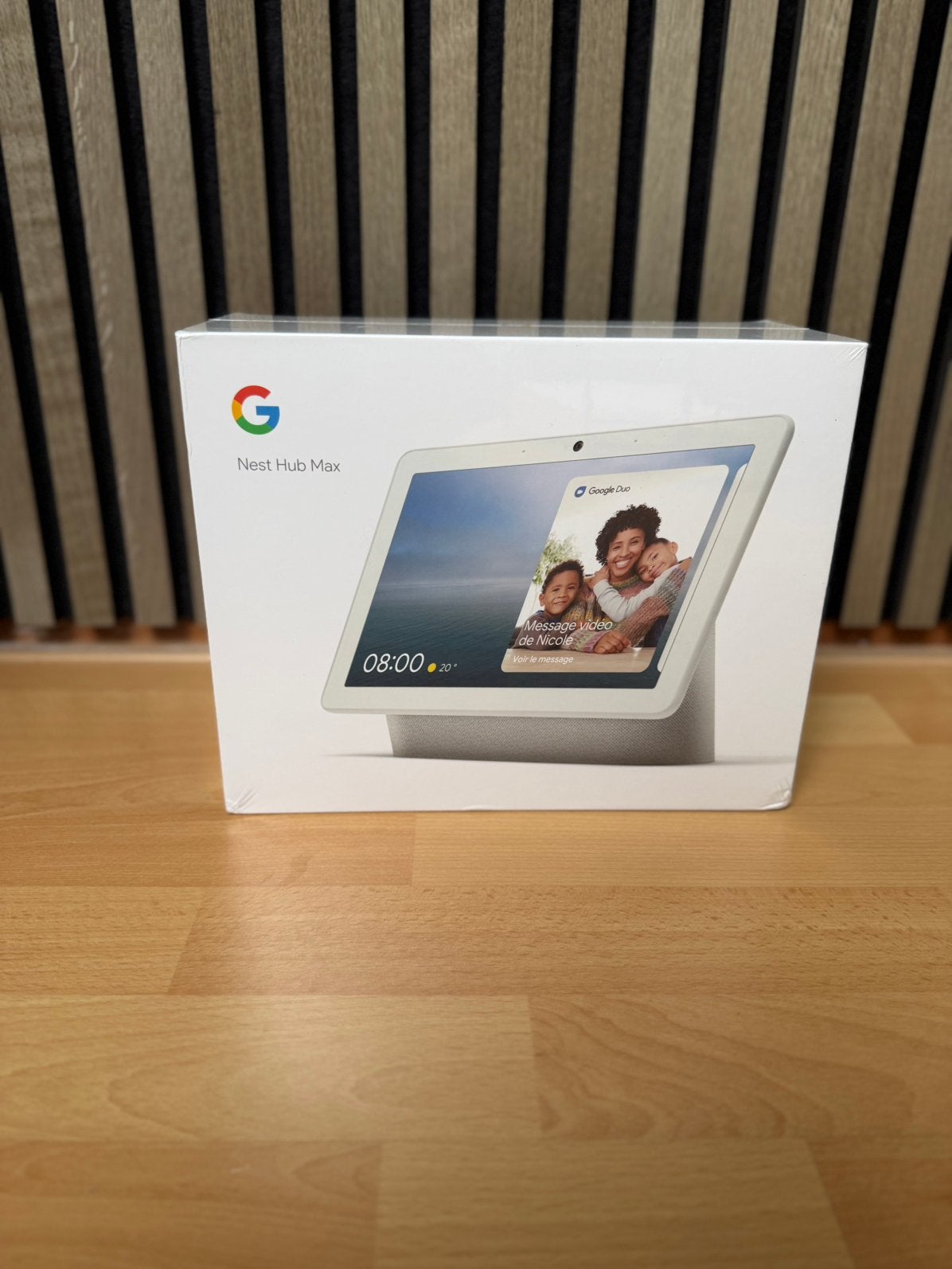 Google home nest hub max grijs nieuw in seal, Audio, Tv en Foto, Mediaspelers, Ophalen of Verzenden, Zo goed als nieuw