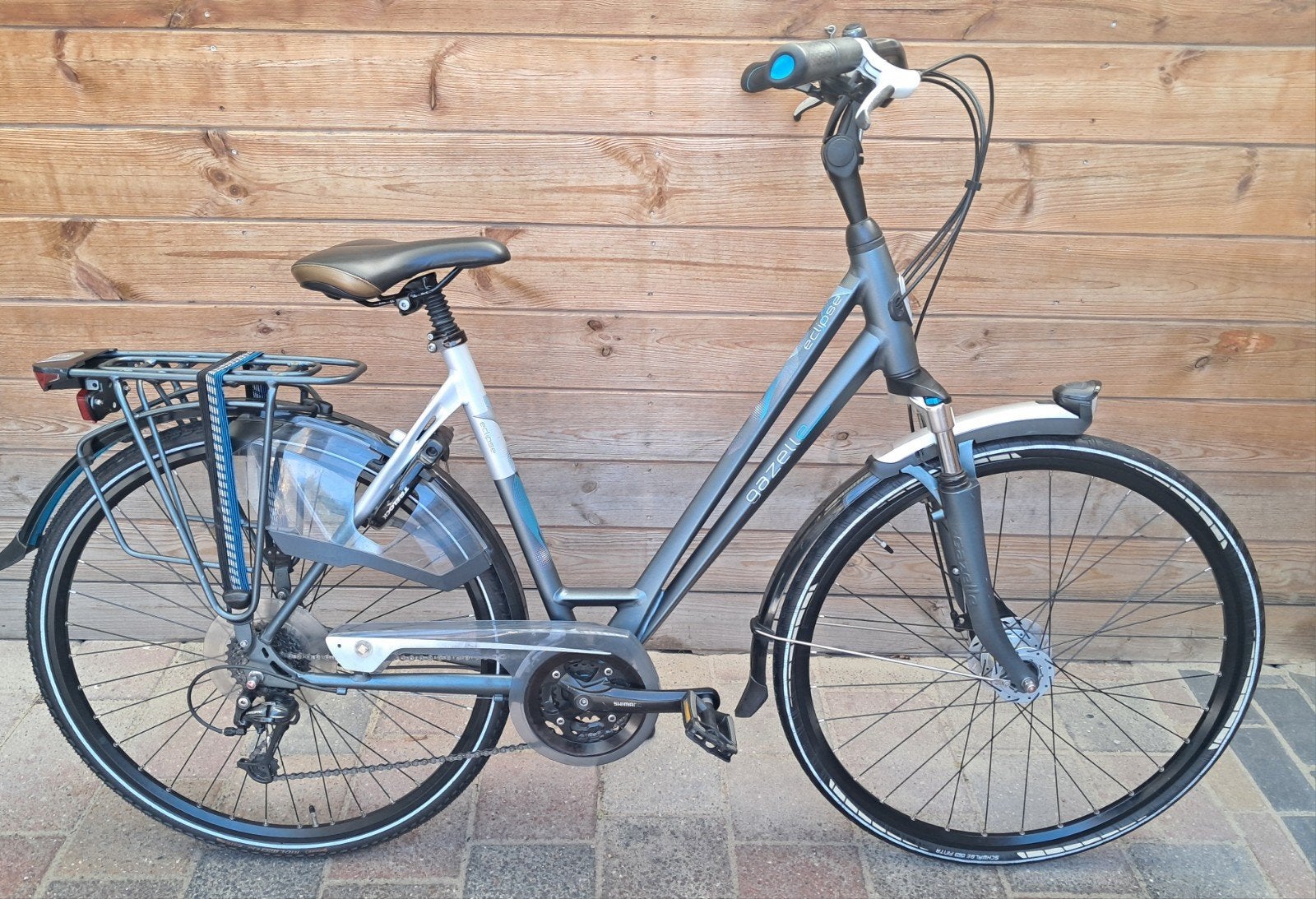 Te koop super mooie Gazelle Eclipse damesfiets rijklaar, 53 tot 56 cm, Ophalen of Verzenden, Zo goed als nieuw, Meer dan 20 versnellingen