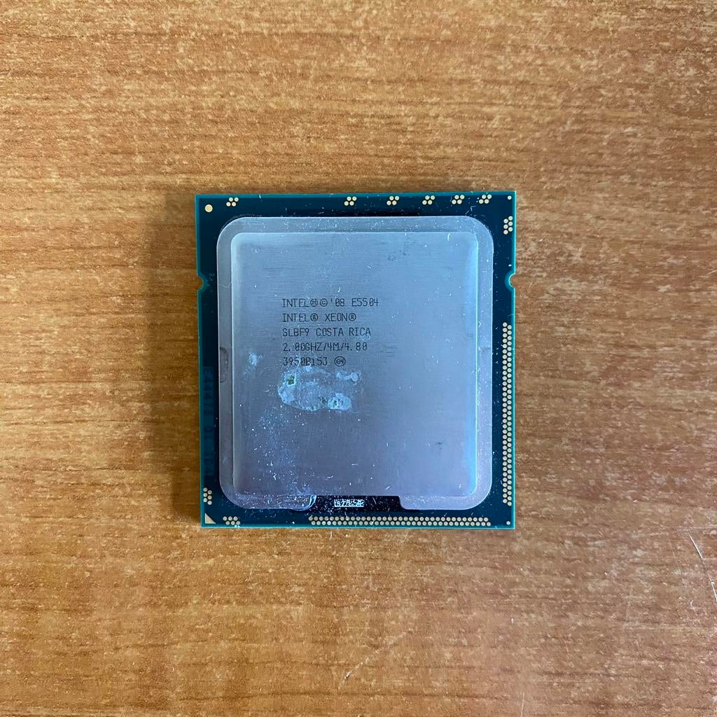 Intel Xeon E5504 @2,00GHz ( LGA 1366 ), Computers en Software, Processors, Gebruikt, 4-core, 2 tot 3 Ghz, Ophalen of Verzenden