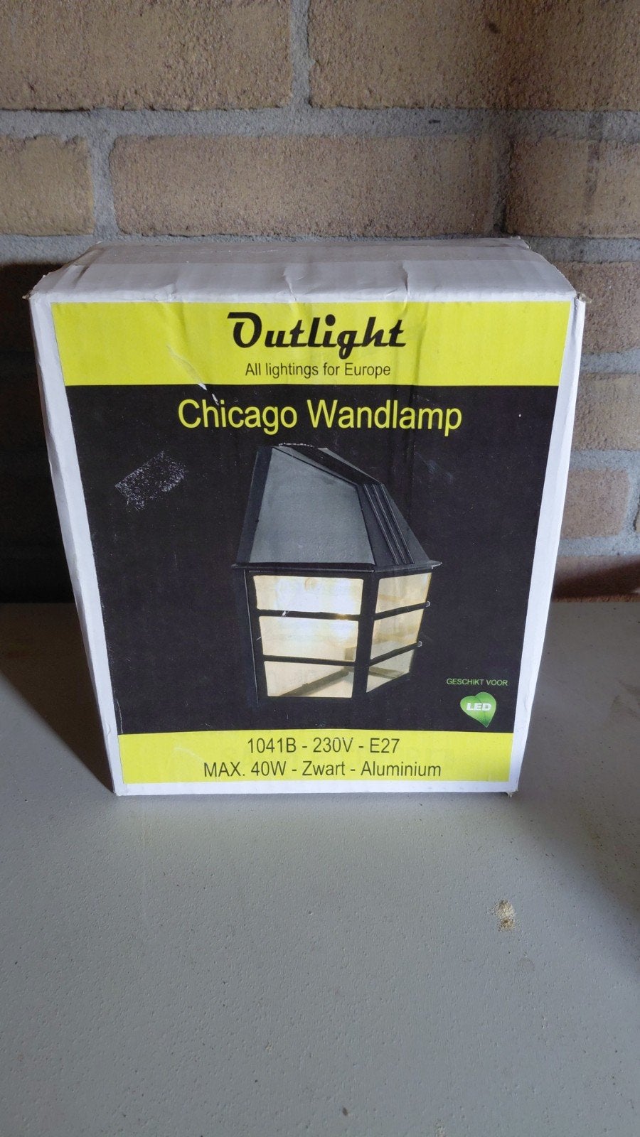 Nieuwe Outlight Chicago Wandlamp - Zwart Aluminium, Minder dan 50 watt, Wandlamp, Ophalen of Verzenden, Led