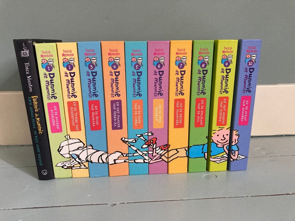 Dummie de mummie, Tosca Menten, Ophalen, Tosca Menten, Verhalen, Zo goed als nieuw