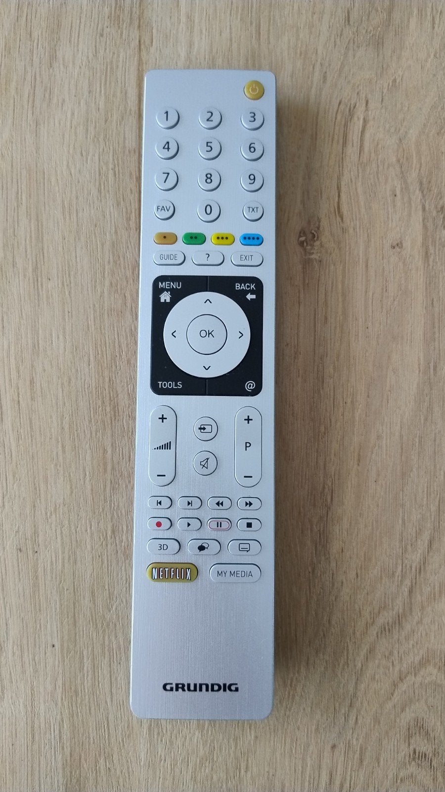 Grundig afstandsbediening - goed werkend en nette staat, Ophalen of Verzenden, Gebruikt, Origineel, Tv