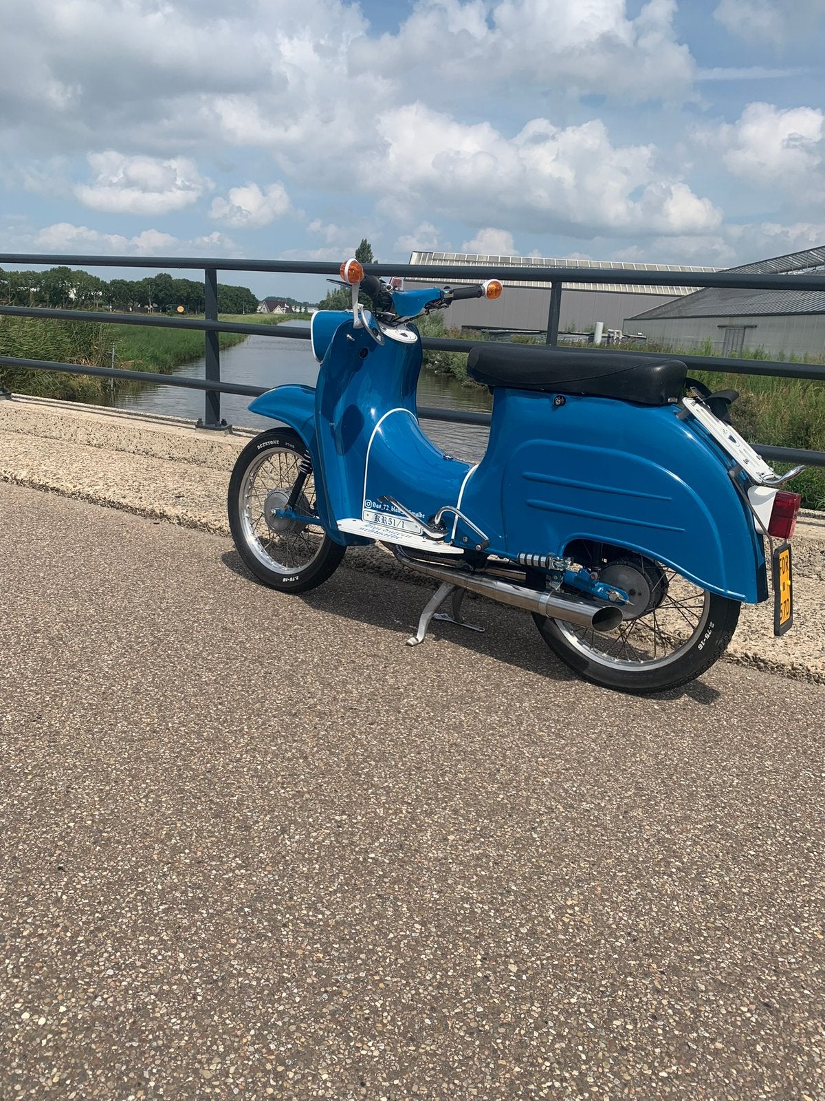Mooi plaatwerk simson kr51/1 1972, Ophalen, Gebruikt, Overige merken