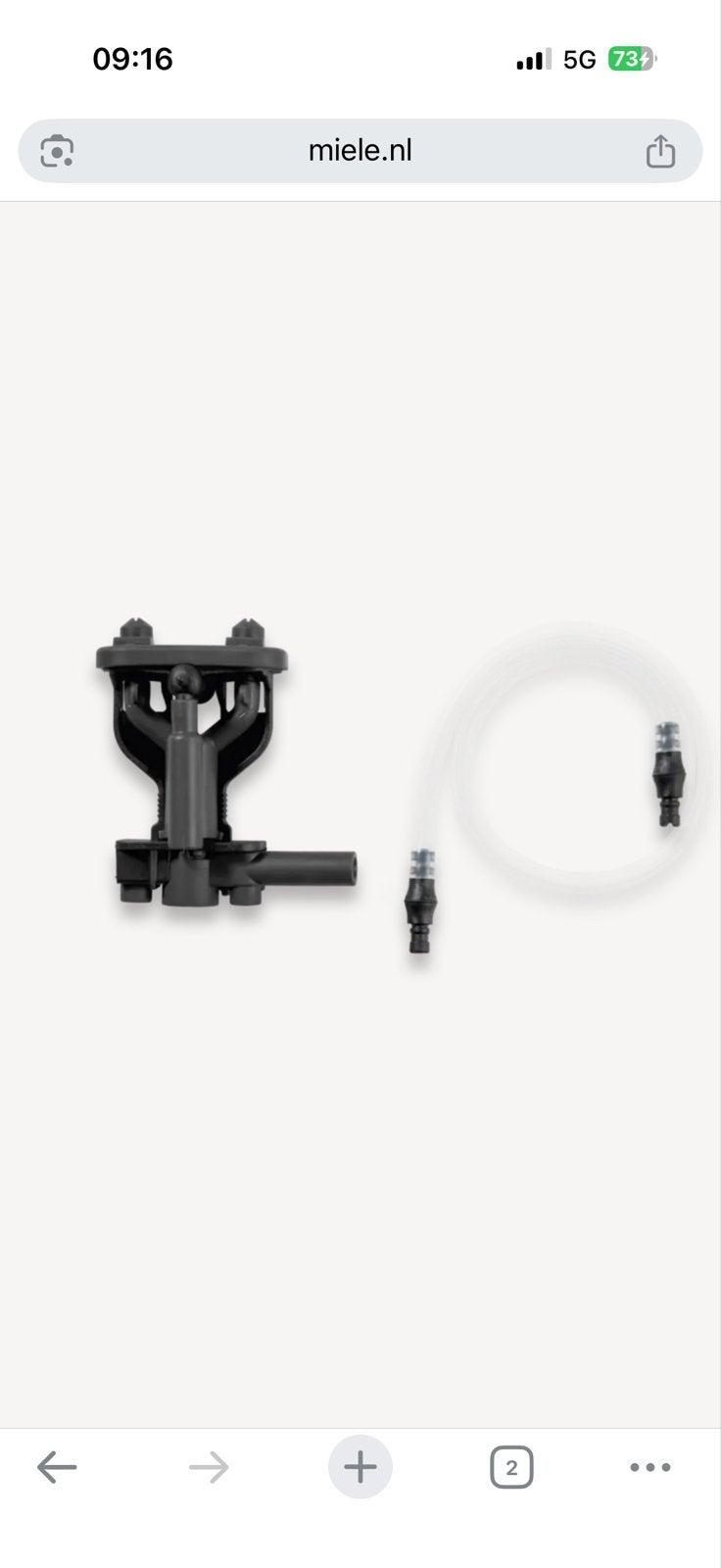 Miele CM6150 Koffie uitloop met slang GEZOCHT, Ophalen of Verzenden, Gebruikt