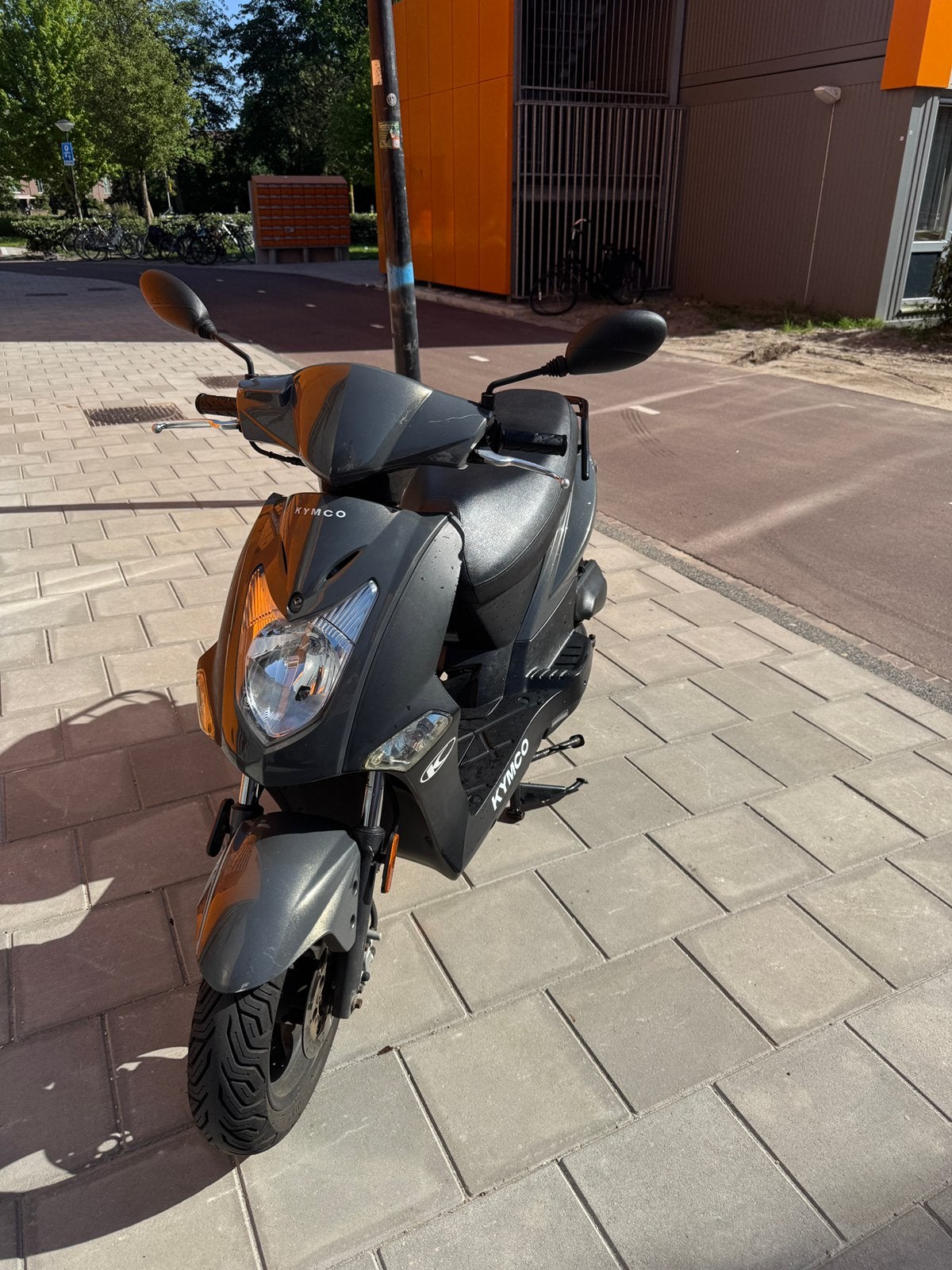Kymco Agility 50cc 2016 – Geel kenteken – Recent onderhoud, Ophalen, Gebruikt, Maximaal 45 km/u, 50 cc