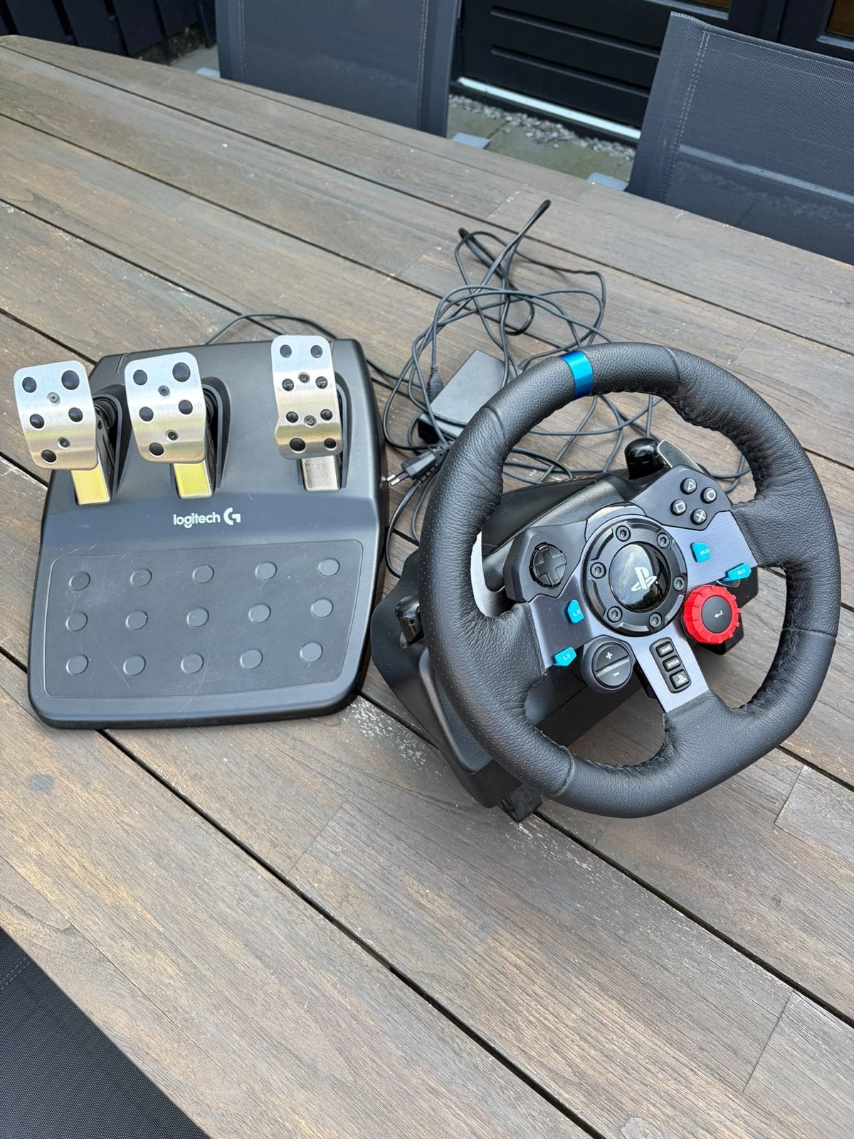 Logitech G29 Driving Force racestuur met pedalen, Spelcomputers en Games, Ophalen of Verzenden, Gebruikt, Stuur of Pedalen, PlayStation 3