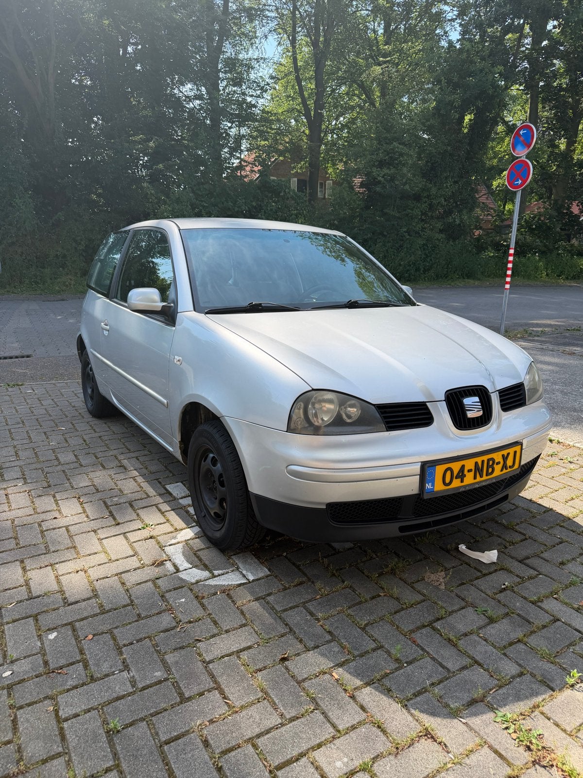 Seat Arosa 1.4 44KW 2003 Grijs, Voorwielaandrijving, 450 kg, 31 €/maand, 4 stoelen