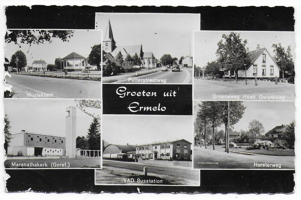 Ermelo Gelopen Ansichtkaart ( B7309 ), Ophalen of Verzenden, 1980 tot heden, Gelopen, Gelderland