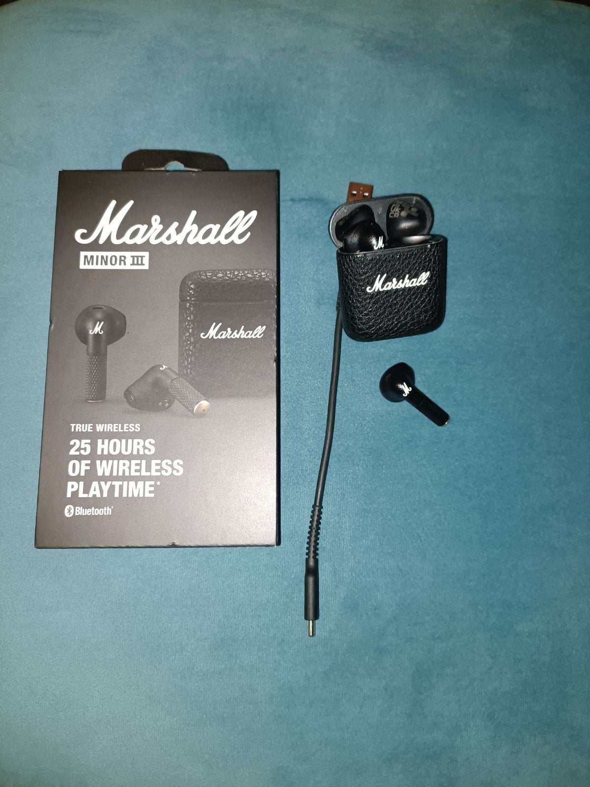 Marshall Minor III True Wireless In-ear Koptelefoon Zwart, Audio, Tv en Foto, Koptelefoons, Ophalen
