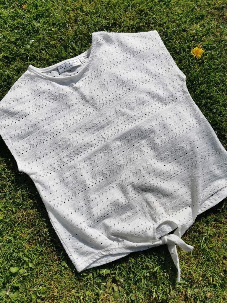 Wit shirtje meisje mt152/158, Dieren en Toebehoren, Ophalen of Verzenden