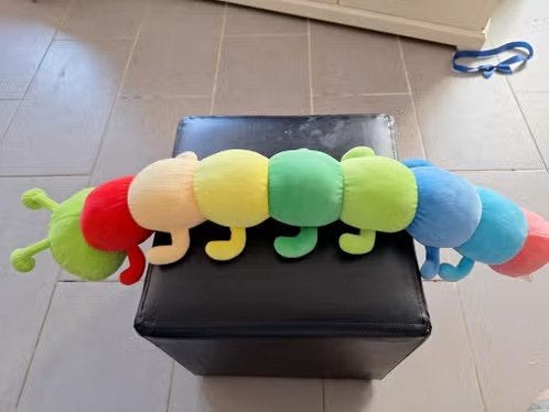 Gekleurde rups knuffel h, Overige merken, Onbkeend, Overige karakters, Overige typen