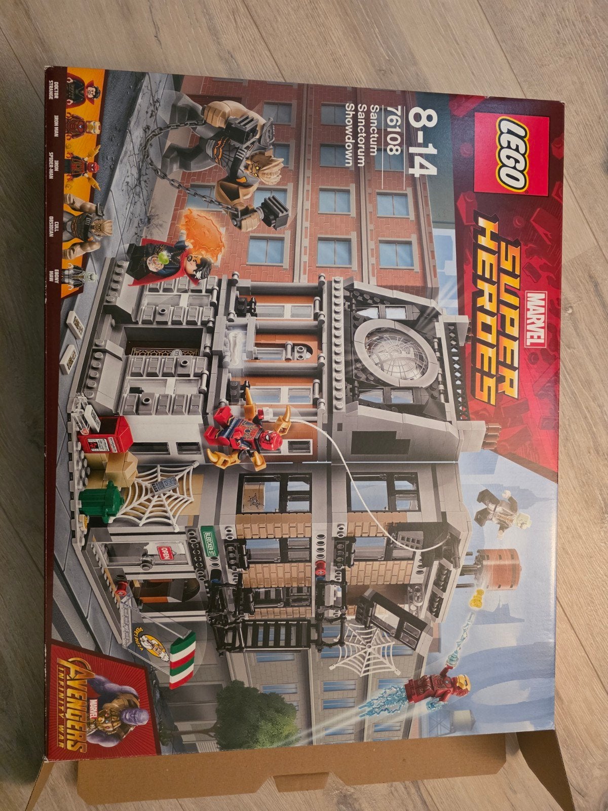 Lego Marvel Super Heroes 76108 Sanctum Sanctorum Showdown, Kinderen en Baby's, Speelgoed | Duplo en Lego, Ophalen, Gebruikt, Marvel