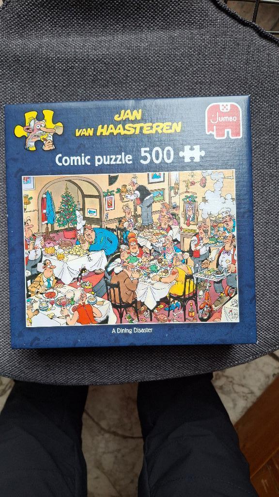 6 Jan van Haasteren puzzels, Ophalen of Verzenden, 500 t/m 1500 stukjes, Zo goed als nieuw, Legpuzzel