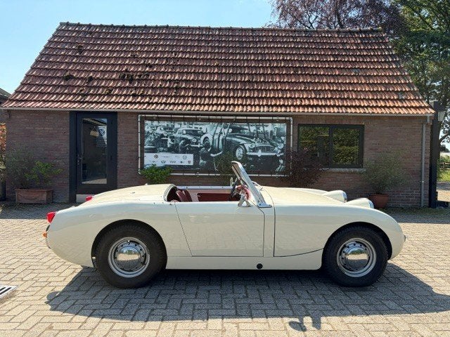 Austin Healey Sprite MKI, Frogeye, 1960, Achterwielaandrijving, Cabriolet, Wit, Overige kleuren