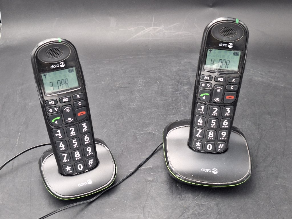 Doro draadloze telefoonset 2 telefoons voor ouderen, Ophalen of Verzenden, Nieuw, 2 handsets