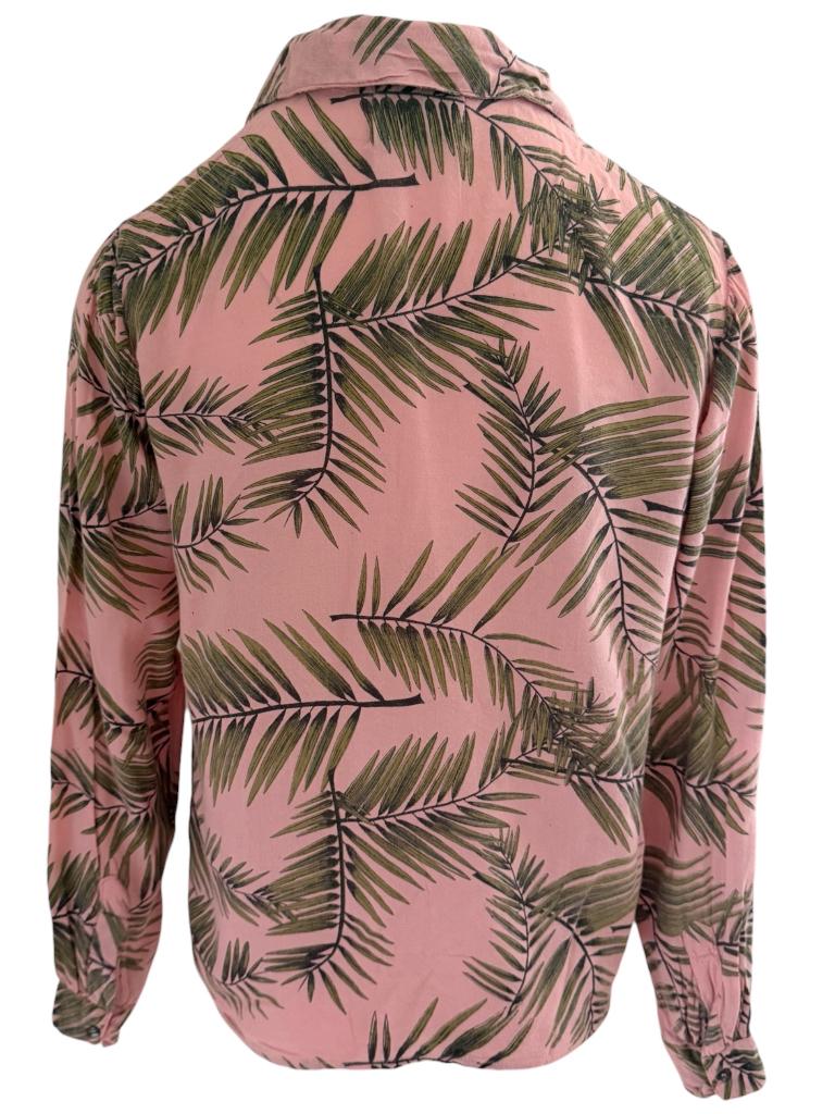 Ganni blouse XS, Ophalen of Verzenden, Zo goed als nieuw, Roze, Maat 34 (XS) of kleiner