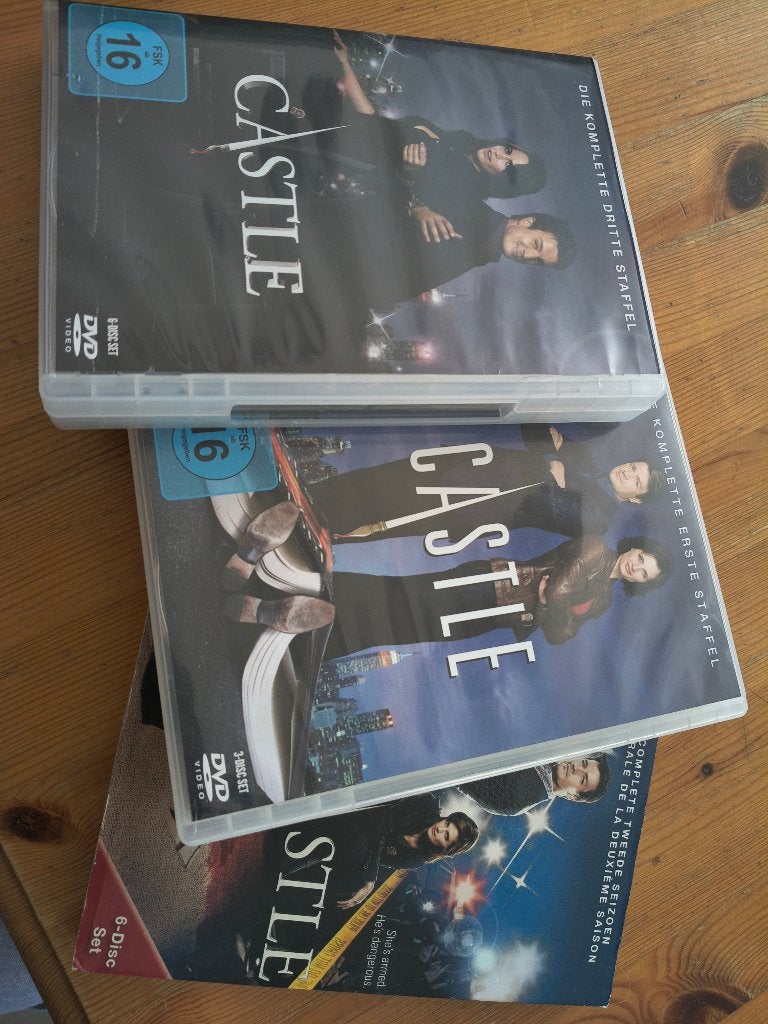 Castle serie 1,2,3, Vanaf 12 jaar, Ophalen of Verzenden, Zo goed als nieuw