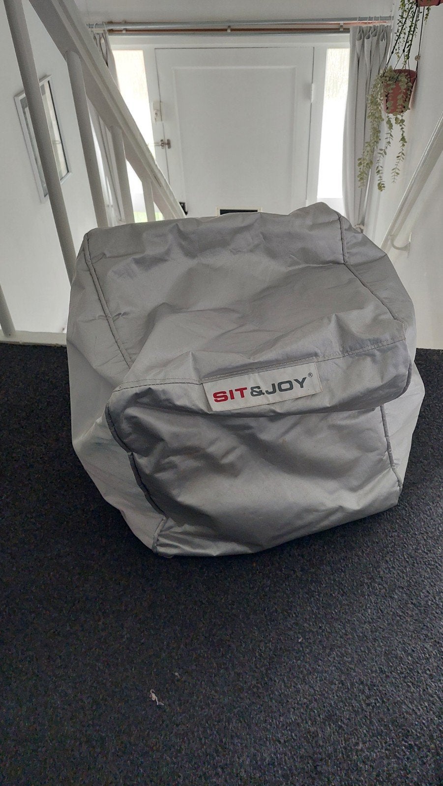 Sit en Joy poef, Ophalen, Gebruikt