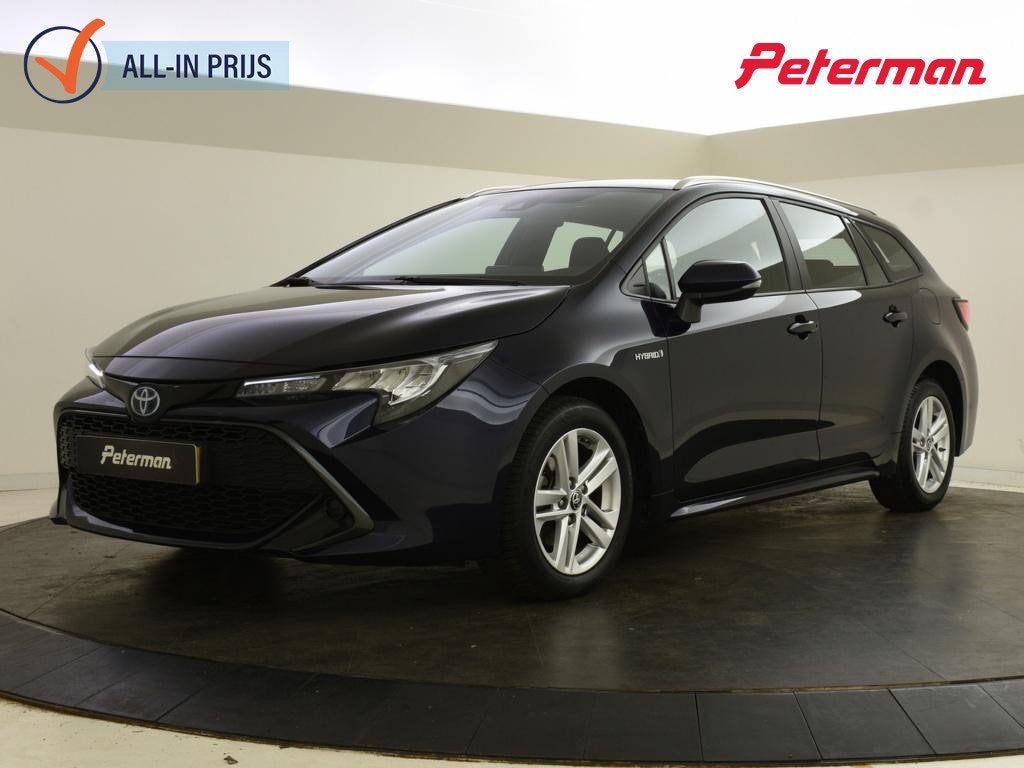 Toyota Corolla Touring Sports 1.8 Hybrid Active | Trekhaak |, Gebruikt, 4 cilinders, Blauw, Corolla