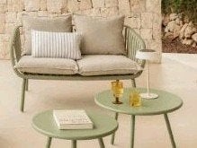 Sofa+1xTafel, Tuin en Terras, Ophalen, Nieuw, Bank, 2 zitplaatsen