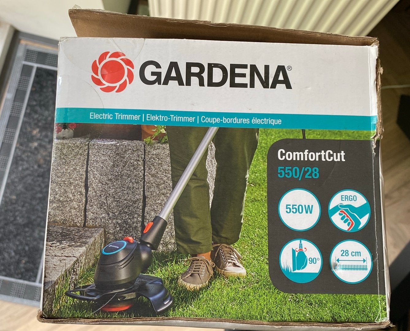 Gardena tuin trimmer maaier, Ophalen, Zo goed als nieuw, Elektrisch