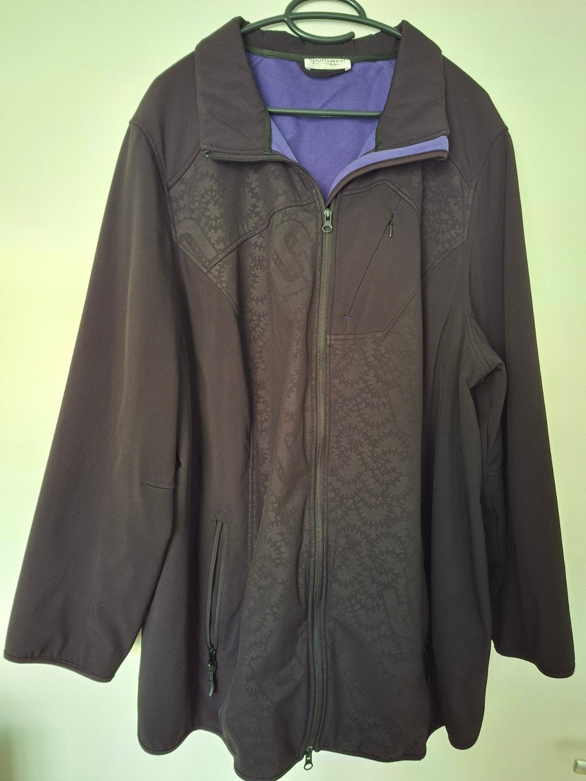 Sportswear jas 54/56, Ophalen, Zo goed als nieuw, Zwart, Jas of Mantel