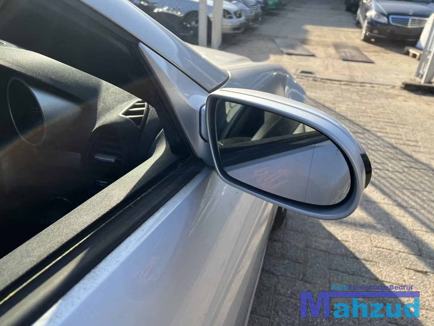 MERCEDE SLK R171 ZILVER 775 rechts spiegel 2004-2011, Auto-onderdelen, Spiegels, Gebruikt, Mercedes-Benz AG, Mercedes-Benz, Ophalen of Verzenden