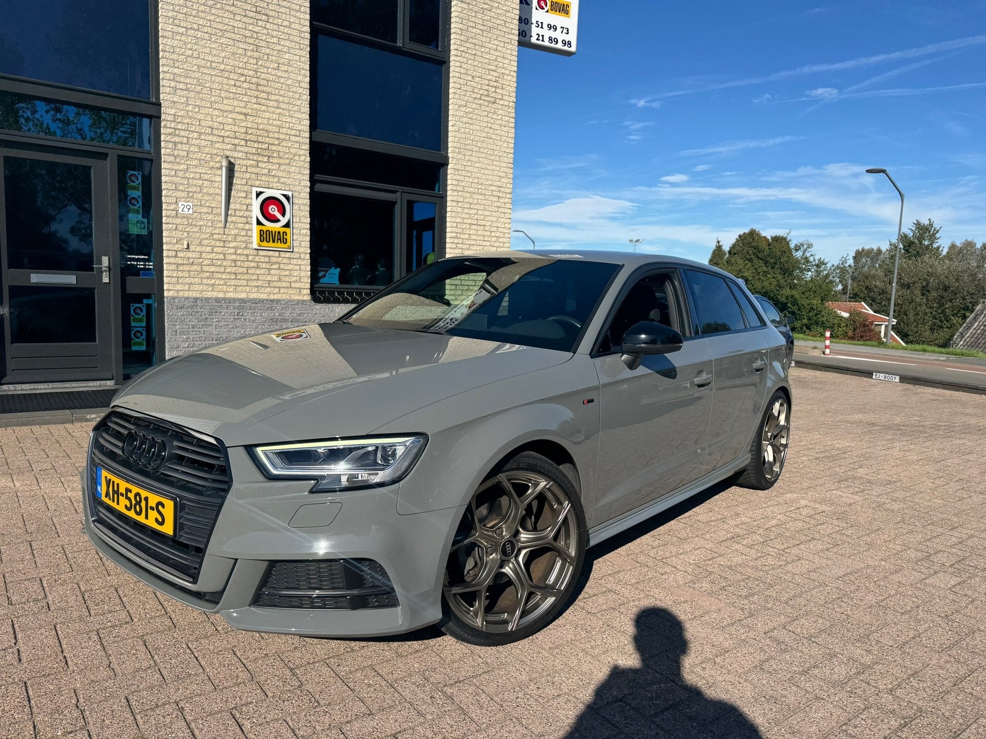 Audi A3 Sportback 35 TFSI CoD Sport S Line -NAP- digdash, Auto's, Dealer onderhouden, 4 cilinders, 150 pk, Leder en Stof