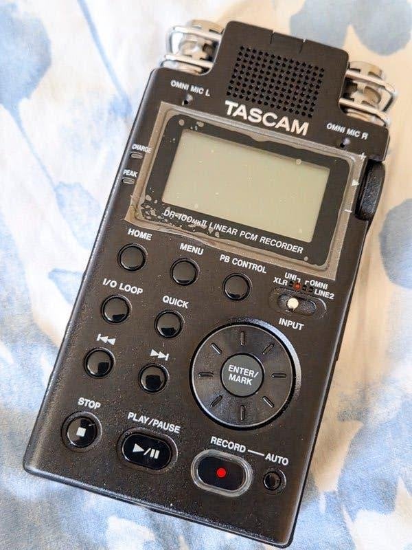 Tascam DR-100 Mark2 recorder ongebruikt, Ophalen, Nieuw, Audio