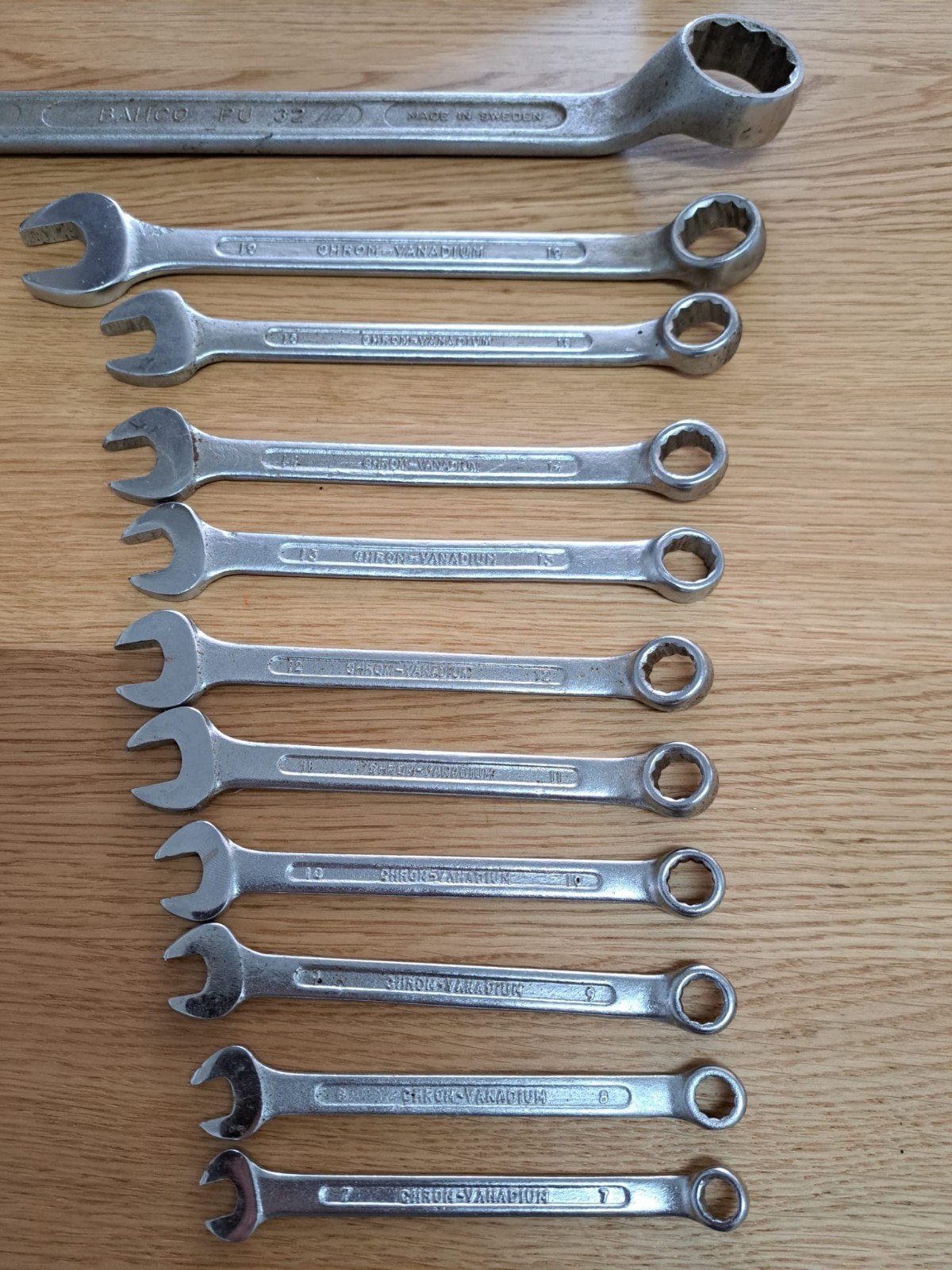 Diverse ringsleutels en steekringsleutels, Doe-het-zelf en Verbouw, Gereedschap | Handgereedschap, Ophalen of Verzenden, Gebruikt