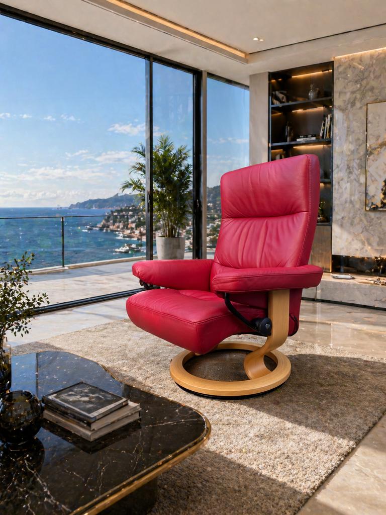 Prachtige Stressless Atlantic in Top Staat!, Ophalen of Verzenden, Leer