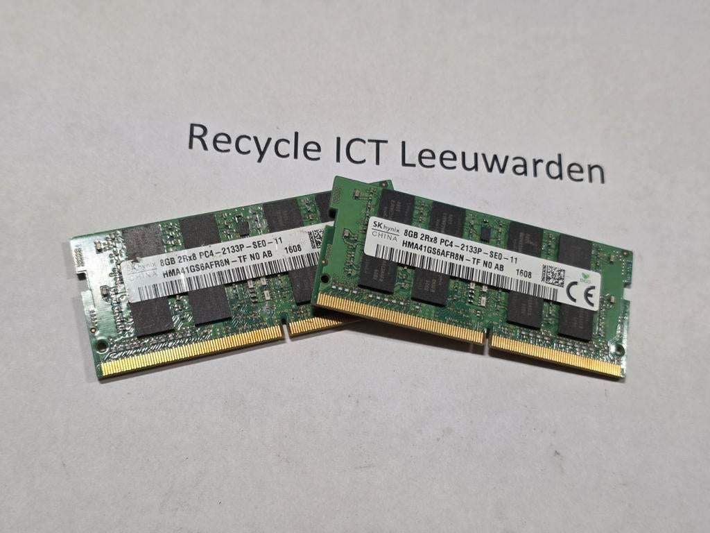 Sk hynix 8gb laptop ram geheugen ddr4 pc4 2133p, Gebruikt, DDR4, 8 GB, Ophalen of Verzenden