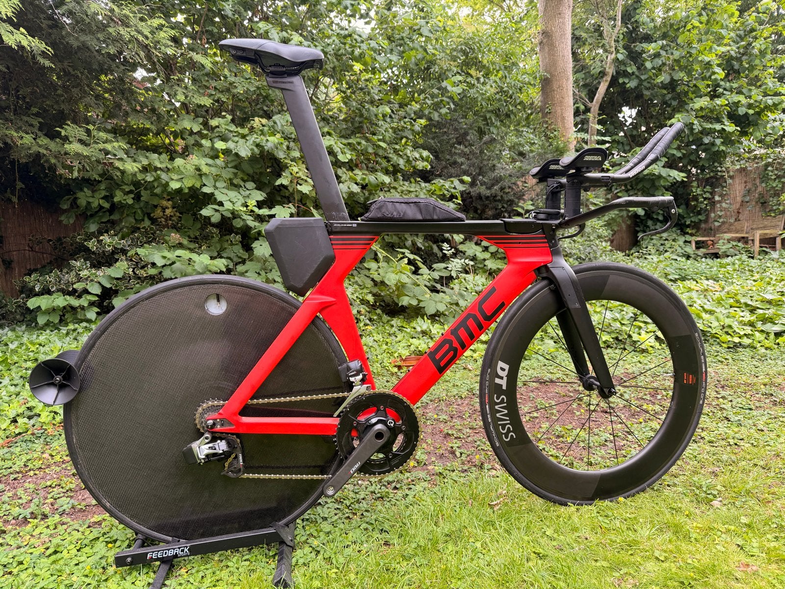 BMC Timemachine 01 M/L, SRAM Red eTap, DT Swiss en FFWD disc, Carbon, Meer dan 20 versnellingen, 53 tot 57 cm, Ophalen