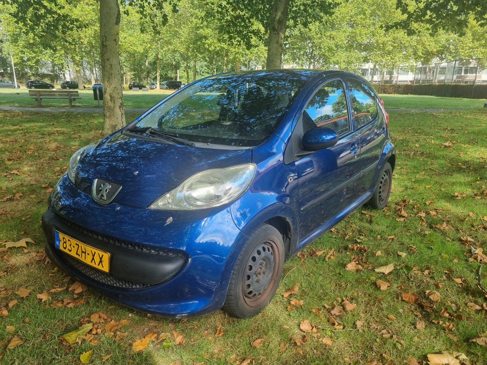 Peugeot 107 1.0 12V 5DR 2008 LPG G3 Airco, Auto's, Voorwielaandrijving, 68 pk, Origineel Nederlands, Handgeschakeld