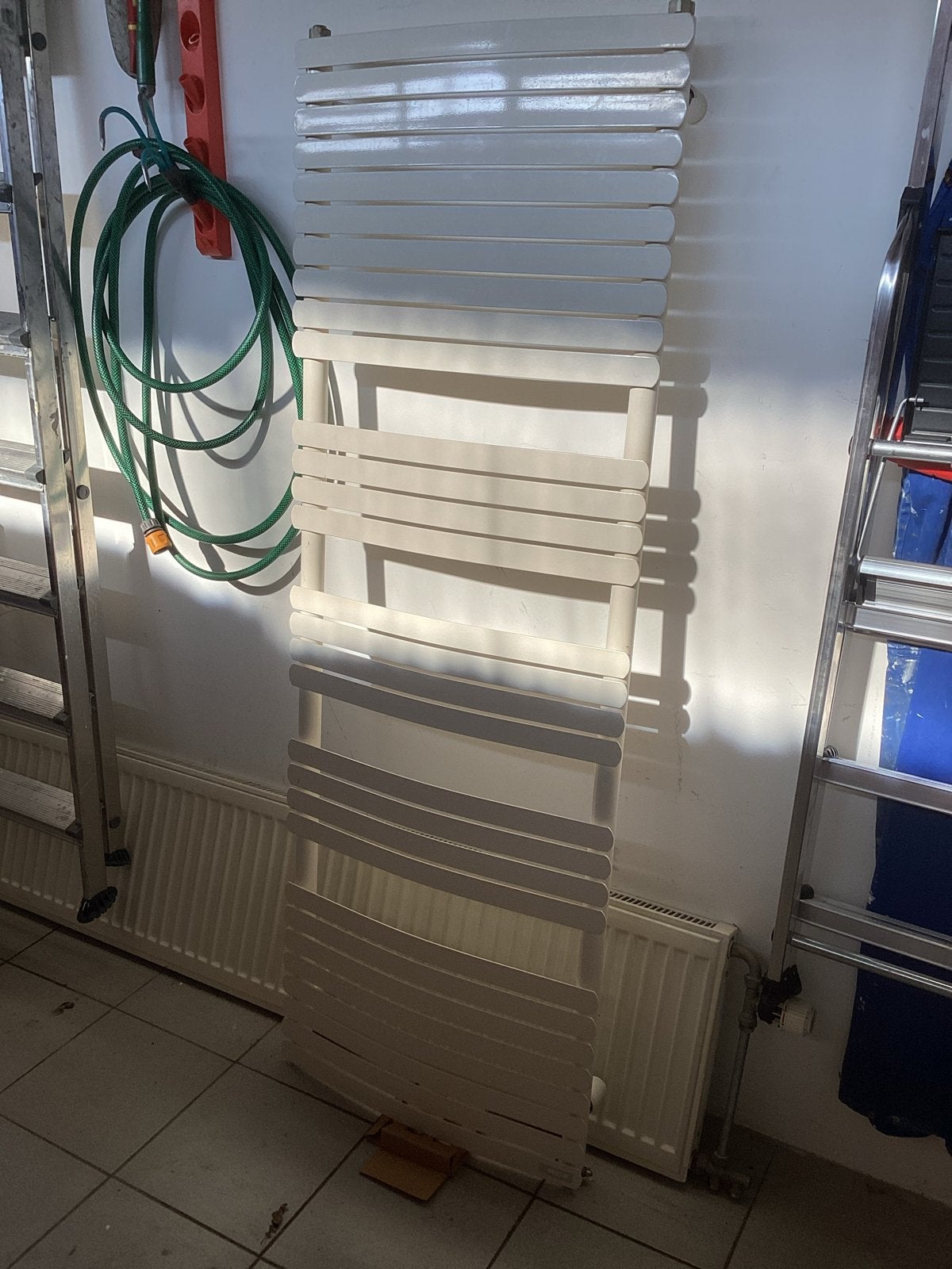 Design handdoeken radiator 170 x 60 cm met thermostaatkraan, Ophalen, Gebruikt, Radiator, 60 tot 150 cm