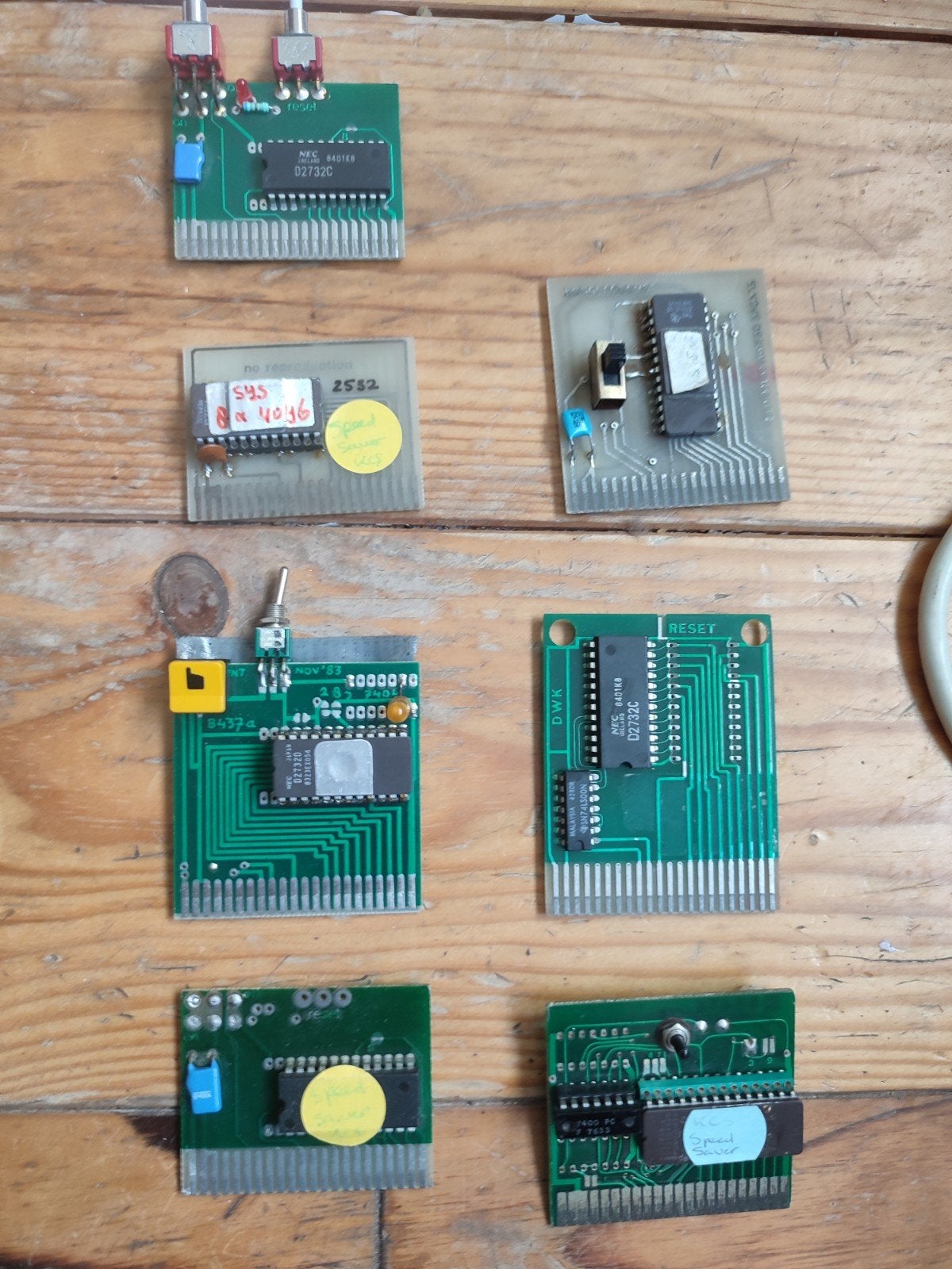 ROM cartridges chips voor de C64, Computers en Software, Vintage Computers, Ophalen of Verzenden, Commodore 64