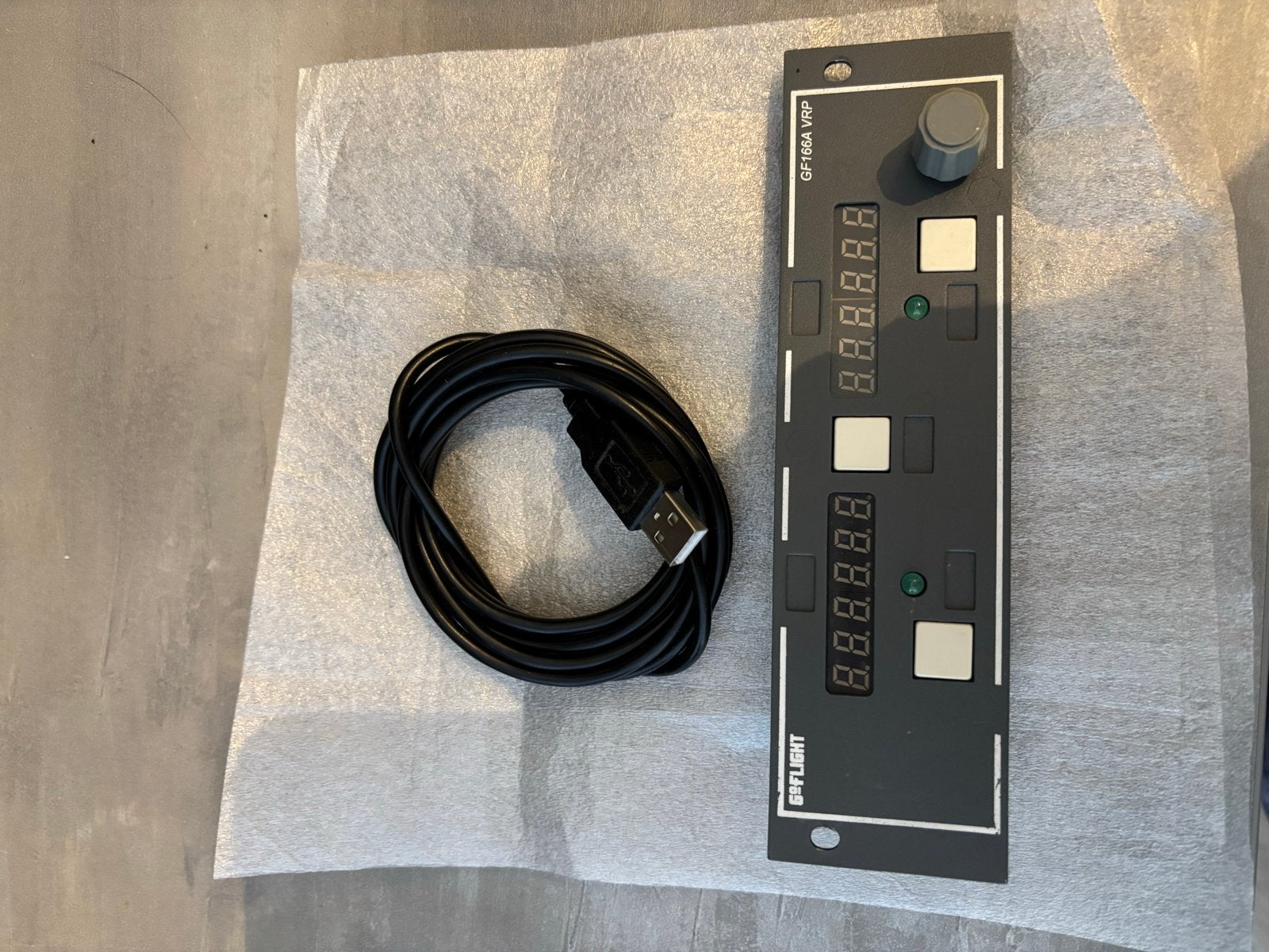 Goflight GF166A VFR Module - Grijs, Ophalen of Verzenden, Overige merken, Zo goed als nieuw